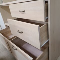 J9750　ノダ工芸　キッチンボード　ナチュレ　アイボリー　クリーニング済み【リユースのサカイ柏店】参考価格81,900円の画像