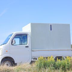 軽トラ用モバイルハウス！塗装＆大型太陽光パネル無料サービス！（ラスト１台のみ）の画像