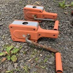 パイプハウス　巻取り器　巻き上げ　くるくる　ハンドルの画像