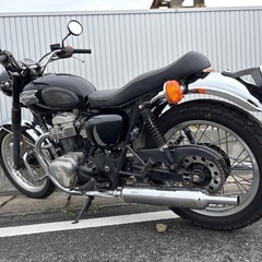 ⭐️車検令和9年6月❗️Kawasaki.W400⭐️便利なETC付き^_^グリップ・プラグなど新品交換済⭐️の画像