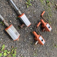 パイプハウス　巻取り器　巻き上げ　くるくる　ハンドルの画像
