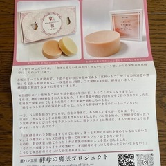 【送料無料!!】酵母の魔法　天然酵母のせっけんの画像