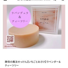 【送料無料!!】酵母の魔法　天然酵母のせっけん