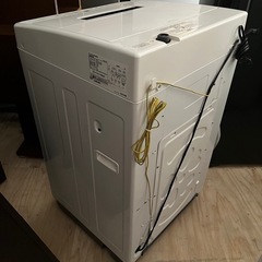 全自動洗濯機　アイリスオーヤマ　２０２１年製　４．５ｋｇ　単身〜２名向きサイズ　ＩＡＷ－Ｔ４５１の画像
