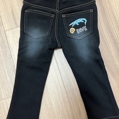 未着用タグ付き　クレードスコープ　恐竜　ズボン　90 裏起毛の画像