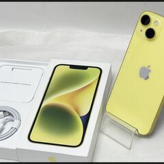 ほぼ未使用 iPhone14 256GB イエロー MR3R3J...