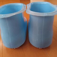 未使用バスブ―ツロング深型ブルーの画像
