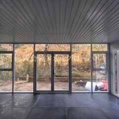 全国OK 2階建 ガラス付 建築確認OK プレハブハウス コンテナハウス ユニットハウス の画像