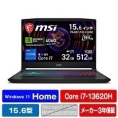 【新品未開封】値下げ交渉◎ MSI ゲーミングノートパソコン　K...