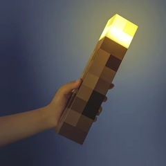 新品　トーチランプ　松明　ライト　充電式　　LEDライト　キャンプ　宝探しの画像