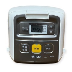 TIGER 炊飯器 JAI-R551 ホワイト　3合炊き