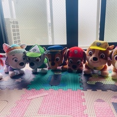 パウパトロール　　ぬいぐるみ　7体セット