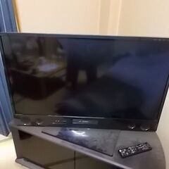 ２０１９年　三菱ブルーレィ付　４０型液晶テレビ　中古の画像