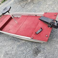 アルミジョンボート 11ft 免許不要艇
フットコンエレキ、魚群...