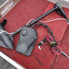 アルミジョンボート 11ft 免許不要艇
フットコンエレキ、魚群探知機 フルセットの画像