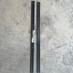 カヤックのレール約60㌢×2本