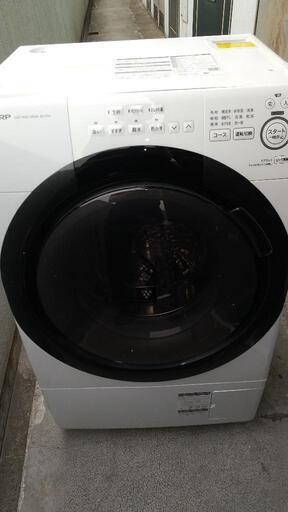 SHARP電気洗濯乾燥機 ES-S7Ｇ-WL 2022年製 ES-S7G | 洗濯機：シャープ