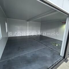 連結シャッター 倉庫仕様 現地組立式プレハブハウス 全国OK サイズ・色・仕様全て無料オーダー可能 コンテナやスーパーハウスより良いモノをの画像