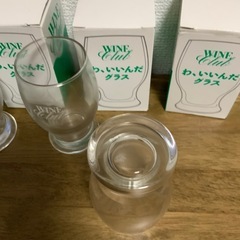 未使用のワイングラス4個ですの画像