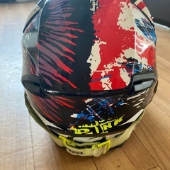 Airoh オフロード用ヘルメット ゴーグル付きの画像