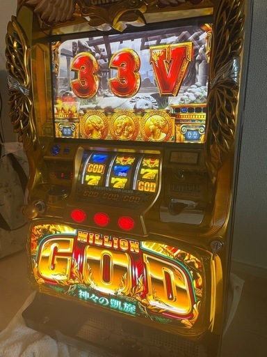 パチスロ実機　GOD 神々の凱旋