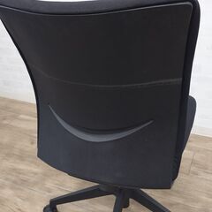 【受付終了】オフィスチェア TOYOSTEEL  黒 ミドルバック 肘なしの画像