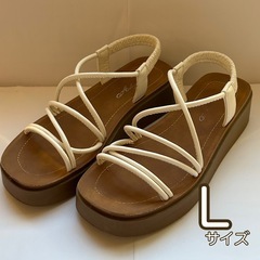 レディースカジュアルサンダル　Lサイズ
