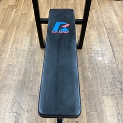 S756 ⭐ FRJAPAN ベンチ＋バーベル＋ダンベルセット 20KG USEDの画像