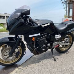 カワサキ GPZ750R ZX750G 実動 書類付 吹け上がり良好 オーリンズ リアサス A7以降17インチホイール ツキギマフラー 他カスタム多数の画像
