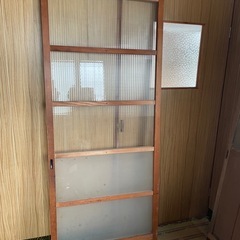 昭和レトロなガラス戸②