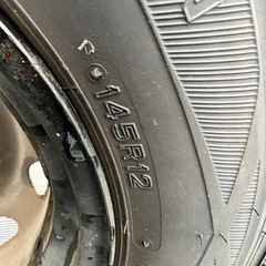 軽トラ🛻用タイヤ🛞ホイールセットの画像