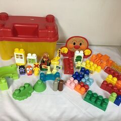 A4109　アンパンマン　おもちゃ　メロディ玩具　ブロック　ぬいぐるみ　ポーチ　知育玩具　色々まとめての画像