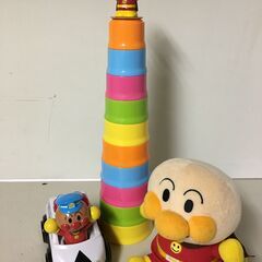 A4109　アンパンマン　おもちゃ　メロディ玩具　ブロック　ぬいぐるみ　ポーチ　知育玩具　色々まとめての画像