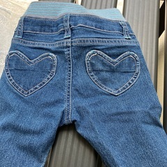 女の子ジーンズ100サイズの画像