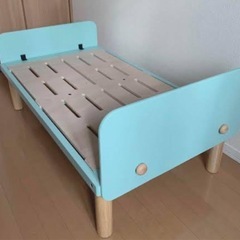 HOPPL(ホップル) キッズベッド シーグリーン