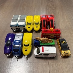 マック　ハッピーセット　プラレール・トミカ