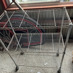 メタルラック 中古 スチールラックの画像