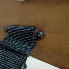 子供用　木製ハイチェアの画像