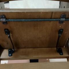 子供用　木製ハイチェアの画像