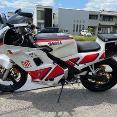 ヤマハ FZR250 2KR 87 実動 書類付 SS レーサーレプリカ 当時物 OVERレーシング マフラー付 レストア 峠 膝スリ カスタムにもの画像