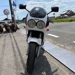 ヤマハ FZR250 2KR 87 実動 書類付 SS レーサーレプリカ 当時物 OVERレーシング マフラー付 レストア 峠 膝スリ カスタムにもの画像