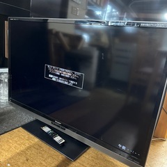 SHARP シャープ AQUOS  52型 リモコン付き