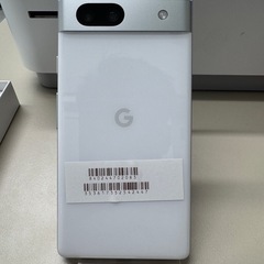 [中古品]pixel　7a 128GB white