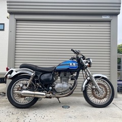 カワサキ　エストレア250 バイク　中古　車体　Kawasaki 250cc レストアベースの画像