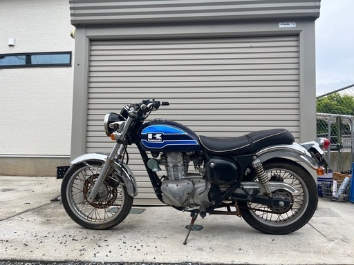 カワサキ　エストレア250 バイク　中古　車体　Kawasaki 250cc レストアベース