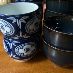湯呑み2種類各5客セット
の画像