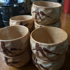 湯呑み9客の画像