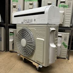 K06257　中古エアコン 日立 2021年製 主に6畳用 冷房...