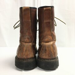 希少Vintage ！HERMAN/ハーマン　サバイバーブーツ　ミリタリー　size8.5　ブラウン/茶/BROWN〉SURVIVOR BOOT　Vintage/　管No.T2の画像