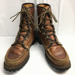 希少Vintage ！HERMAN/ハーマン　サバイバーブーツ　ミリタリー　size8.5　ブラウン/茶/BROWN〉SURVIVOR BOOT　Vintage/　管No.T2の画像